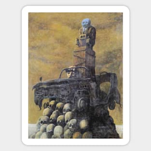 Zdzislaw Beksinski - Zdzislaw Beksinski Sticker